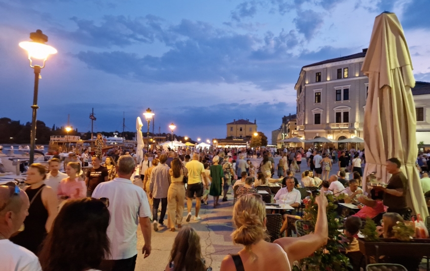 Rovinj je u kolovozu bio najpopularniji među stranim turistima 