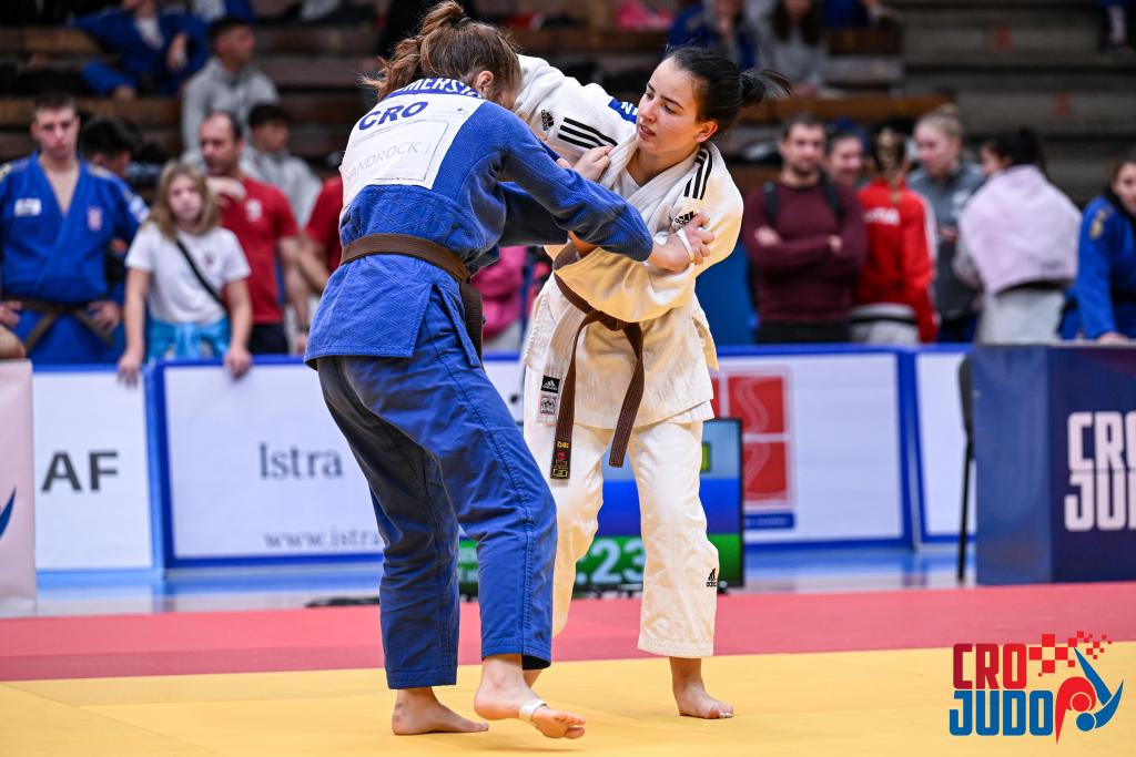 Veliki uspjeh Judo kluba 'Uchimata' Rovinj - Potočki i Manzin osvojile odličja na prvenstvu Hrvatske