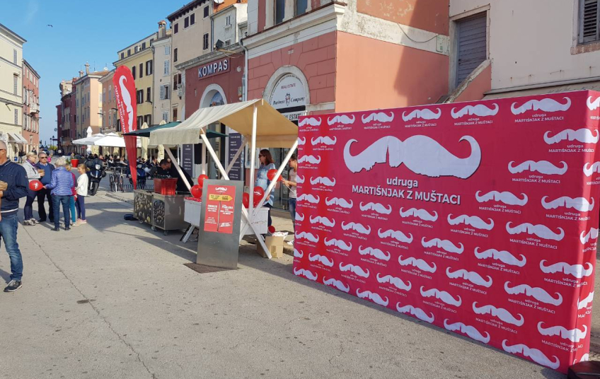 U znak podrške zdravlju muškaraca ove nedjelje u Rovinju organiziran 'Movember Lounge'